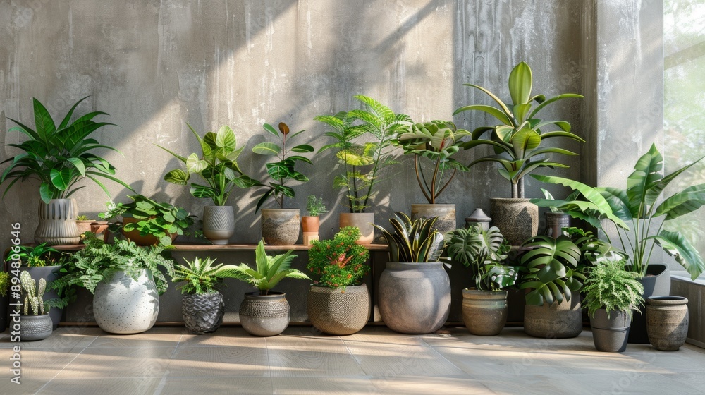 modern plant decor, thoughtfully placed plants in a sleek modern setting add a natural and refreshing feel to the modern environment modern plant decor, thoughtfully placed plants in a sleek modern setting add a natural and refreshing feel to the modern environment