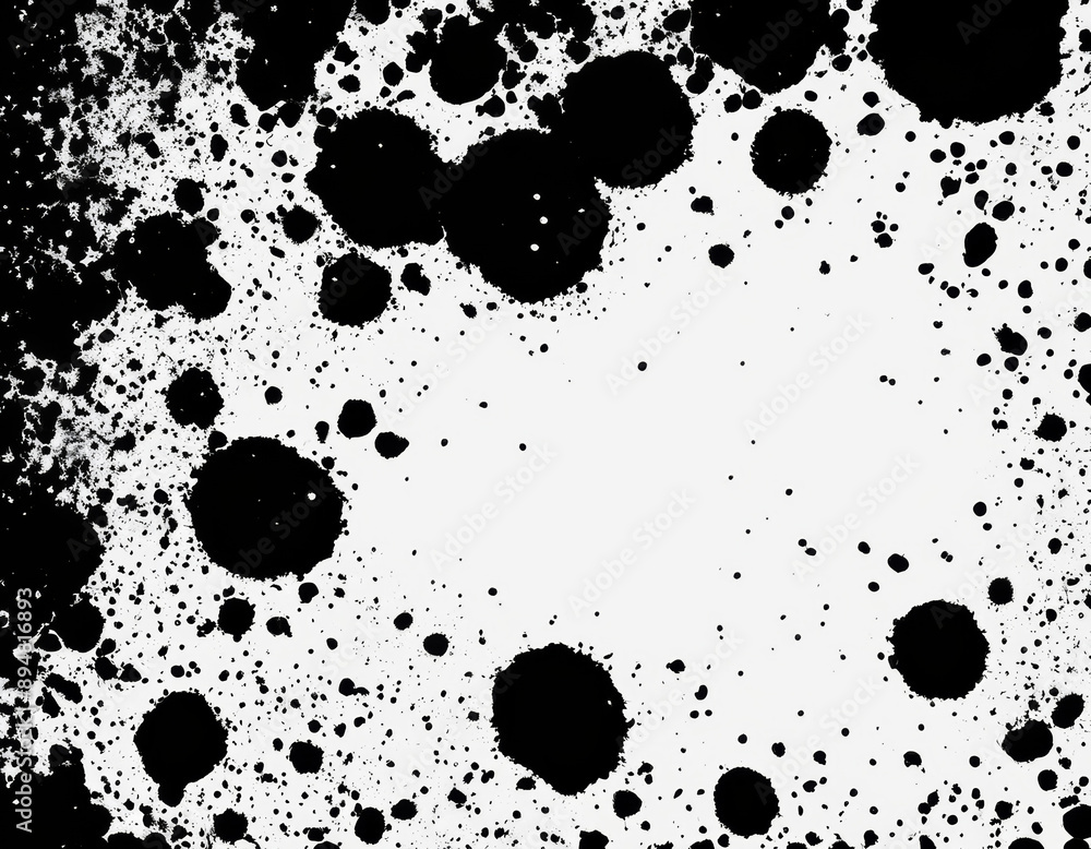black stain splatter, isolated, white background black stain splatter, isolated, white background