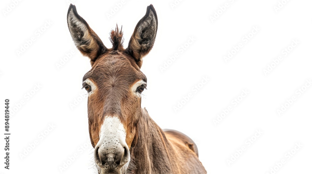 Fototapeta premium mule photo on trasnparent background --ar 16:9 Job ID: 6969a929-0617-4d88-a625-da218451ad45