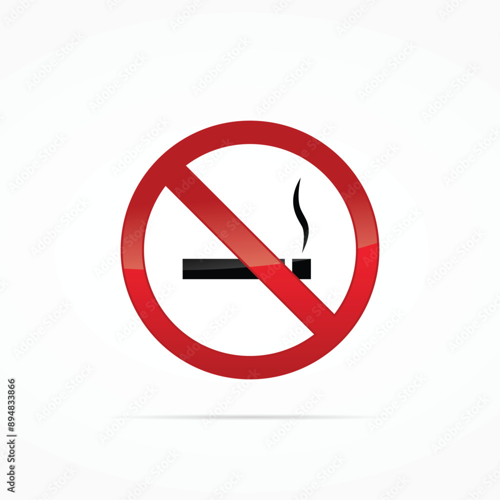 No smoking and Smoking area labels - Stock Vector Illustration No smoking and Smoking area labels - Stock Vector Illustration