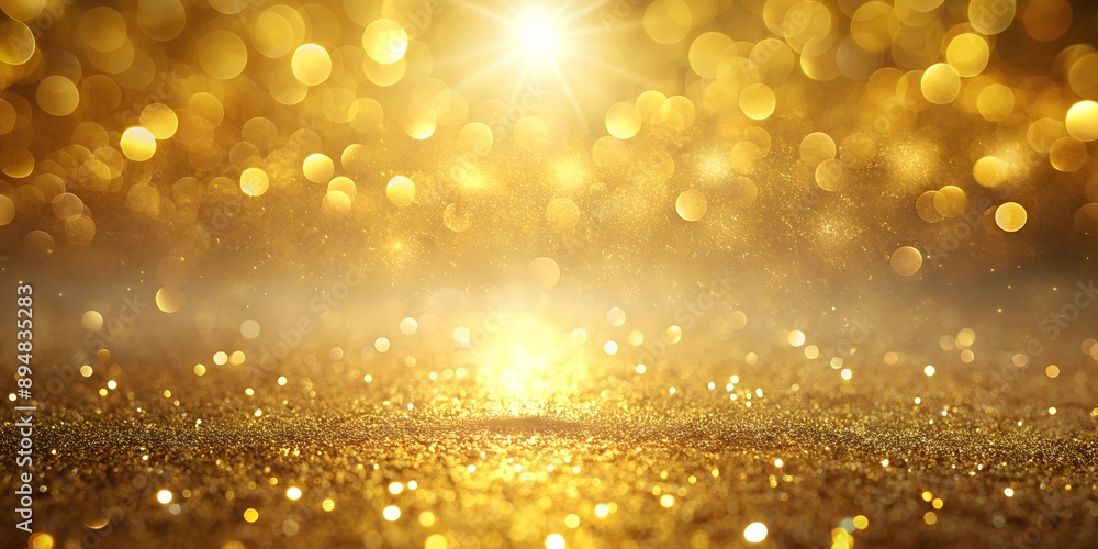 Golden Lights and Beams Background with Mesmerizing Illumination AI Generative Golden Lights and Beams Background with Mesmerizing Illumination AI Generative