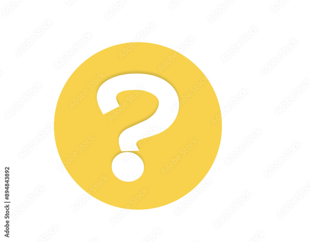 Interrogation Question Mark and Ask Vector - Isolated on White Background Interrogation Question Mark and Ask Vector - Isolated on White Background