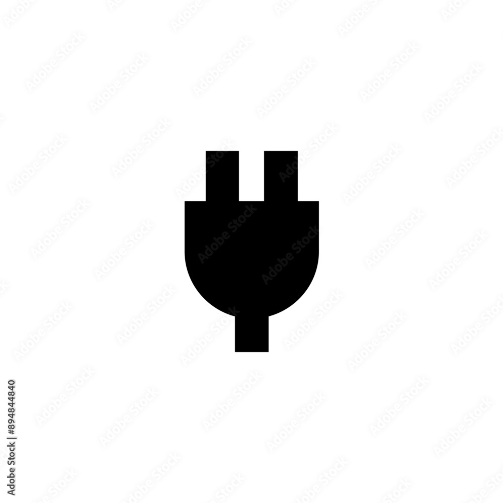 Electrical power plug curved cord Electrical power plug curved cord