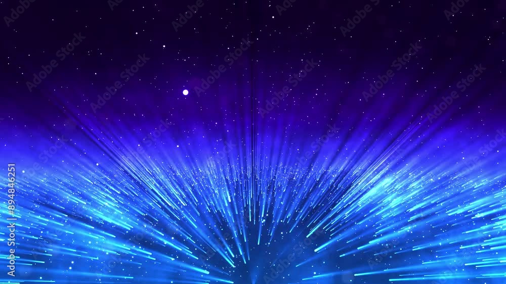 Sfondo animato particellare astratto	
