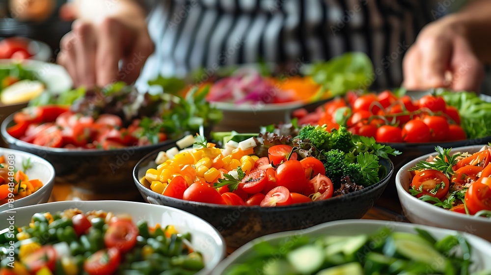 A group of friends enjoying a meal together, A group of friends enjoying a meal together,