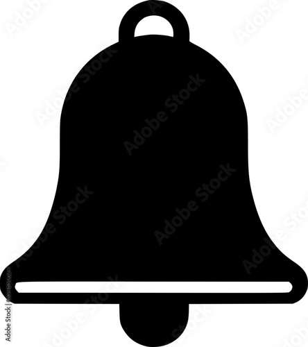 Bell Outline for Monochrome Design