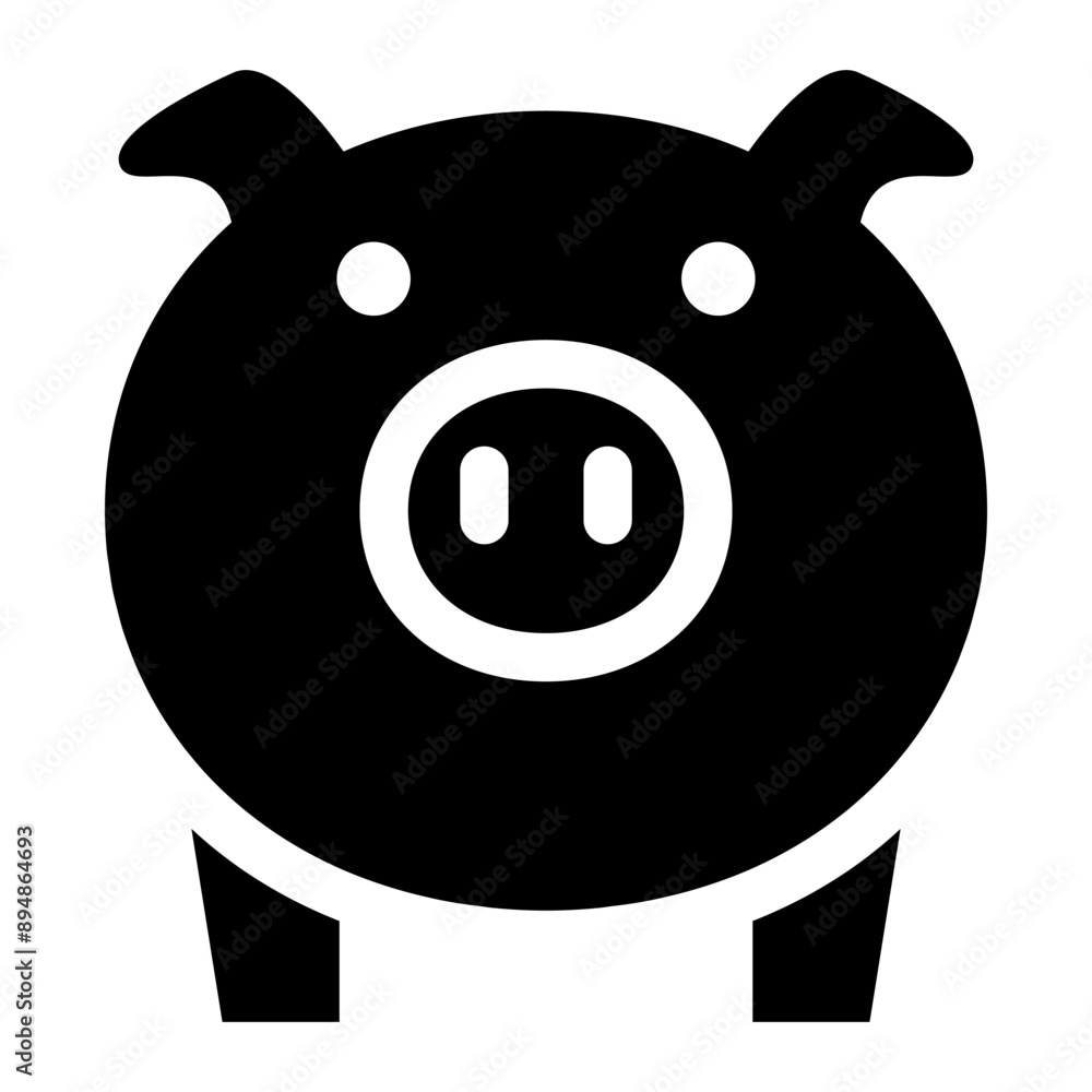 Pig icon vector illustration graphic design Pig icon vector illustration graphic design