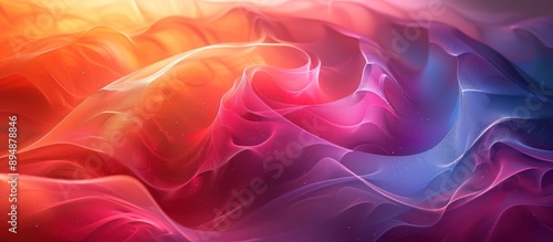 Abstract Swirling Colors © MBRAMO
