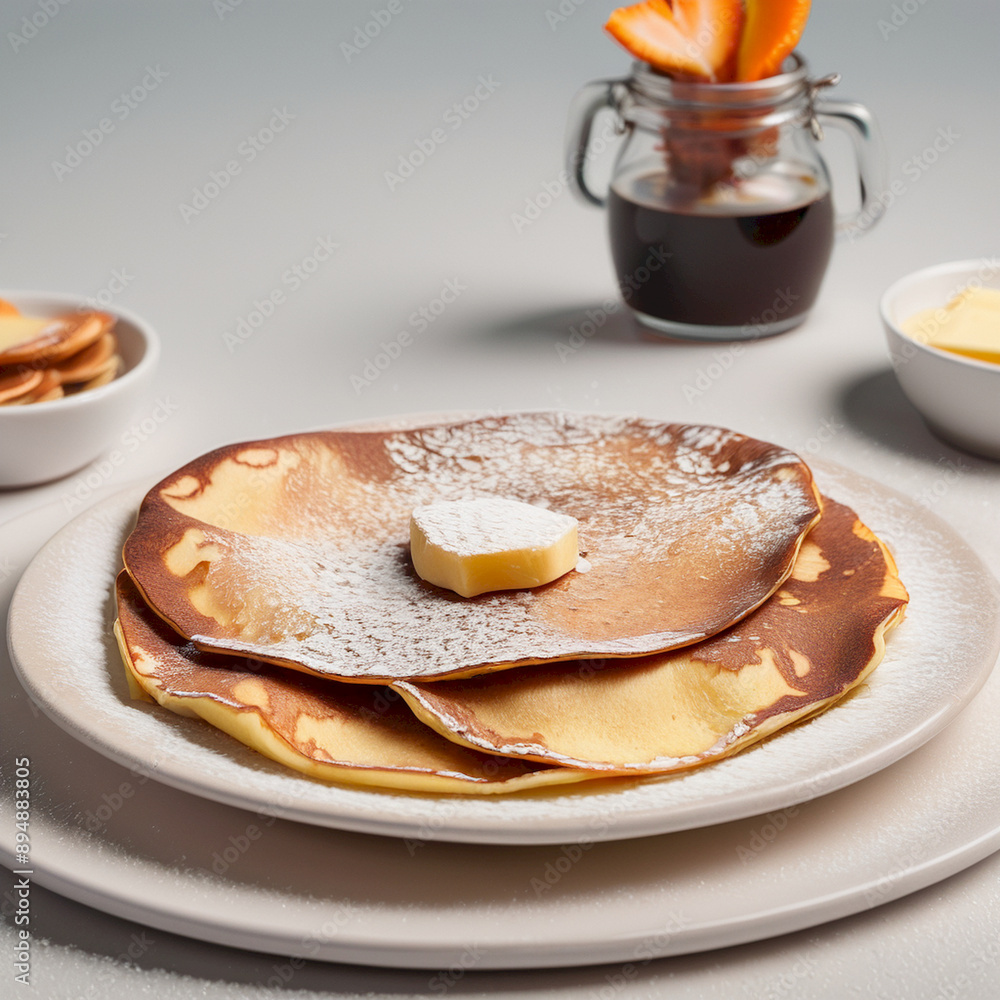Dutch Pancake Ilustration Design Very Delicious Dutch Pancake Ilustration Design Very Delicious