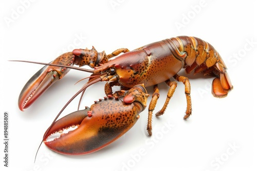 crayfish on white