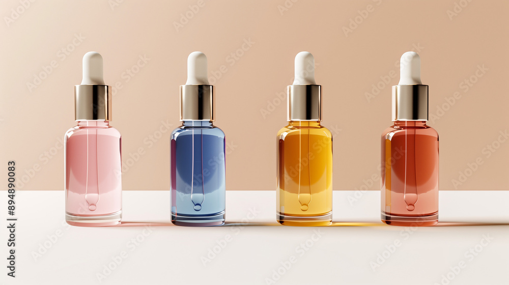 Mockup cosmetic face serum colorfu glass bottle with pipette on a stylish minimalist white background with tree bark, wood, snag, sandalwood decor. Female beauty concept, empty template, essential oil Mockup cosmetic face serum colorfu glass bottle with pipette on a stylish minimalist white background with tree bark, wood, snag, sandalwood decor. Female beauty concept, empty template, essential oil