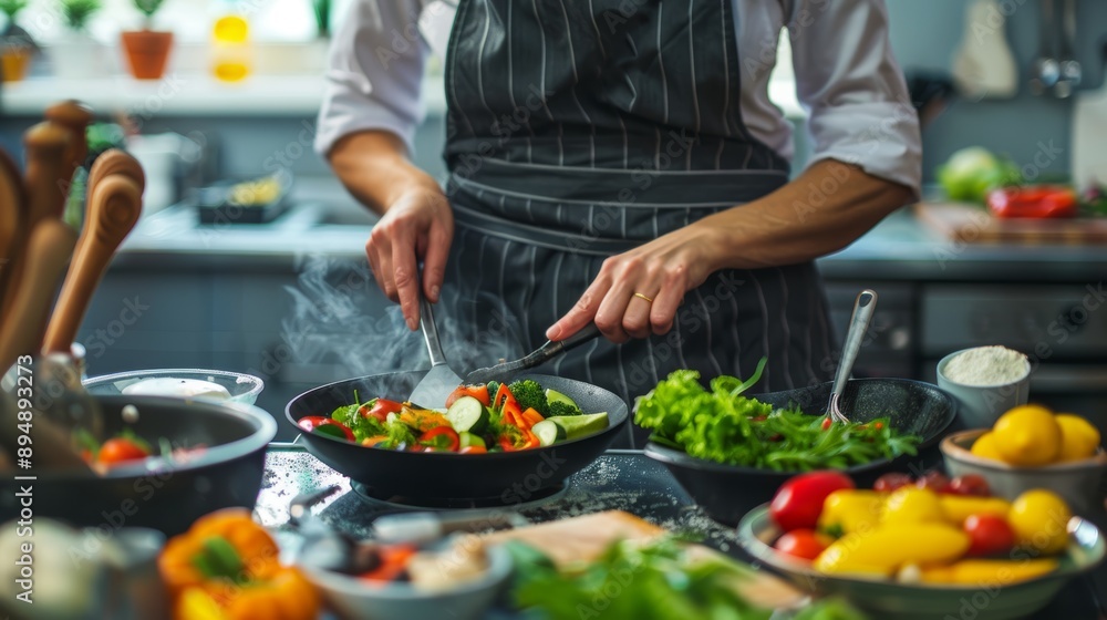 Professional Dietitian's Live Cooking Demo on Healthy Eating in a Charming Kitchen Setup for Diabetics Professional Dietitian's Live Cooking Demo on Healthy Eating in a Charming Kitchen Setup for Diabetics