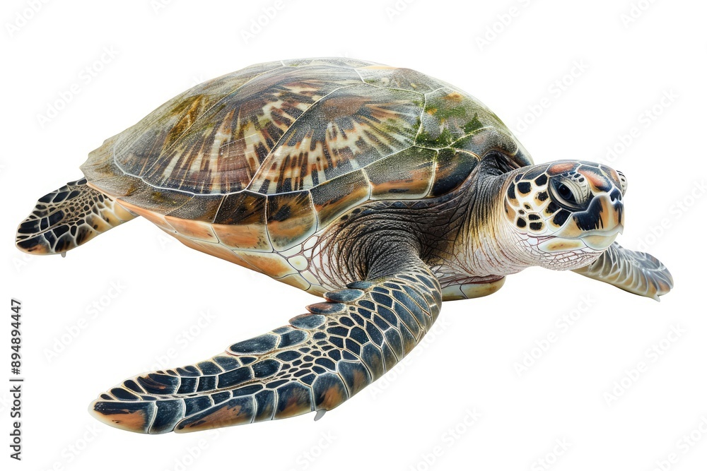 Obraz premium turtle isolated on white