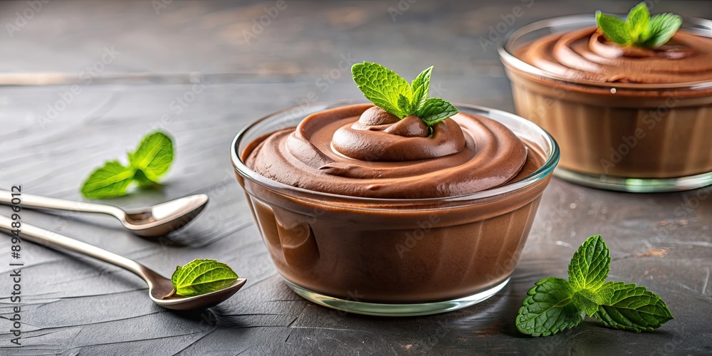 Creamy and indulgent chocolate pudding , dessert, sweet, cocoa, spoon, creamy, delicious, treat Creamy and indulgent chocolate pudding , dessert, sweet, cocoa, spoon, creamy, delicious, treat