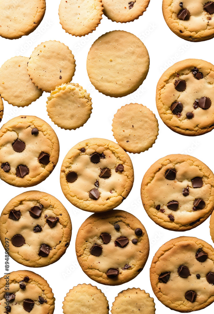 delicious Cookies isolated on white background delicious Cookies isolated on white background