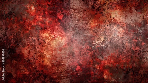 Grunge red texture backgrounds with distressed effects. Rough surface