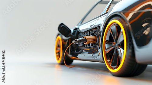 EV battery, wallpaper, the alternative energy technology