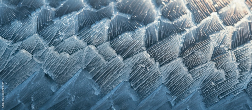 Obraz premium Abstract Ice Pattern