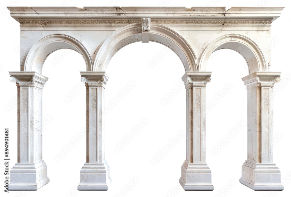 Obraz premium Elegant classical architectural archway