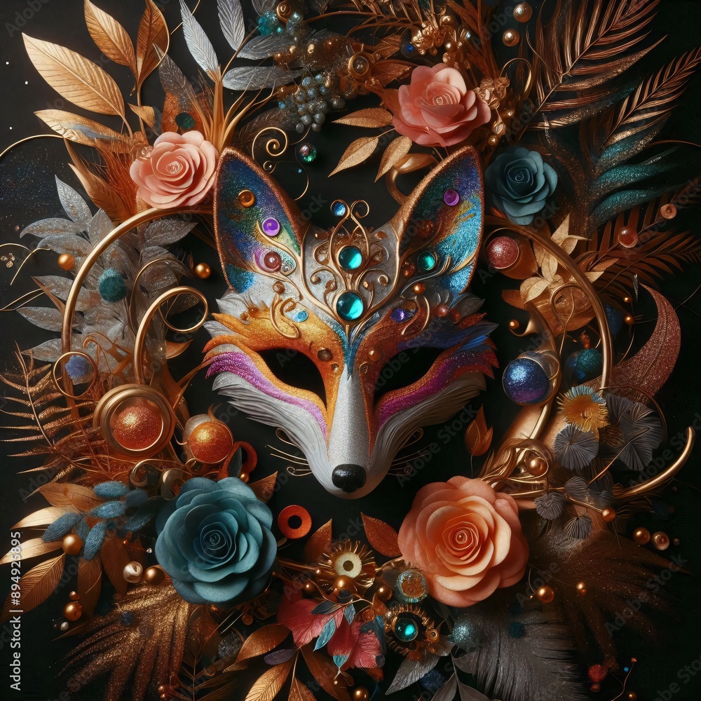 sparkling and flashy luxury festival mask sparkling and flashy luxury festival mask