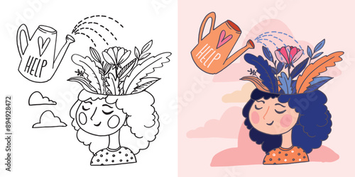 Trendy hand drawn doodle lettering quote. Lettering for t-shirt design, mug print, bag print, clothes fashion. 100% hand drawn vector image.