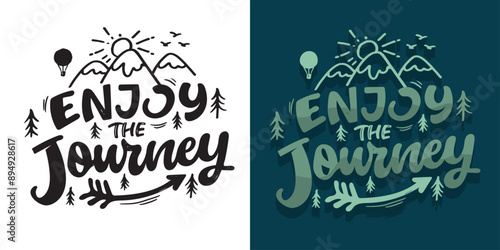Trendy hand drawn doodle lettering quote. Lettering for t-shirt design, mug print, bag print, clothes fashion. 100% hand drawn vector image.