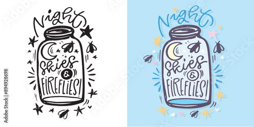 Trendy hand drawn doodle lettering quote. Lettering for t-shirt design, mug print, bag print, clothes fashion. 100% hand drawn vector image.