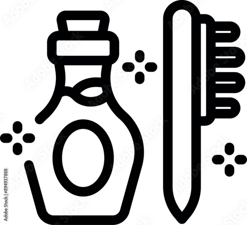 Shoe polish bottle and brush are essential tools for maintaining and restoring the appearance of leather shoes