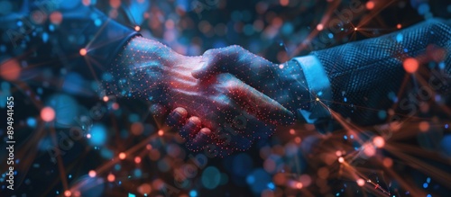 Digital Handshake - Collaboration and Connectivity