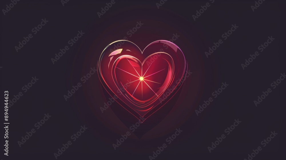 illustration of a heart illustration of a heart