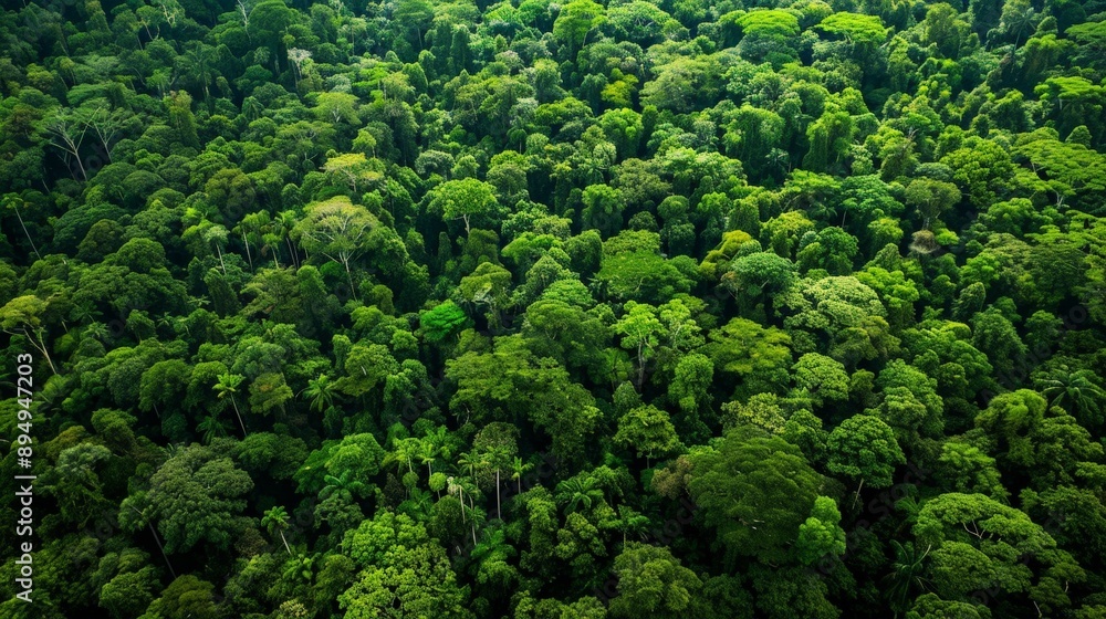 Experience the lush greenery of tropical rainforests from an aerial perspective, highlighting their density. Experience the lush greenery of tropical rainforests from an aerial perspective, highlighting their density.
