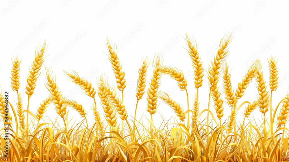 Golden Wheat Field Border .. Golden Wheat Field Border ..