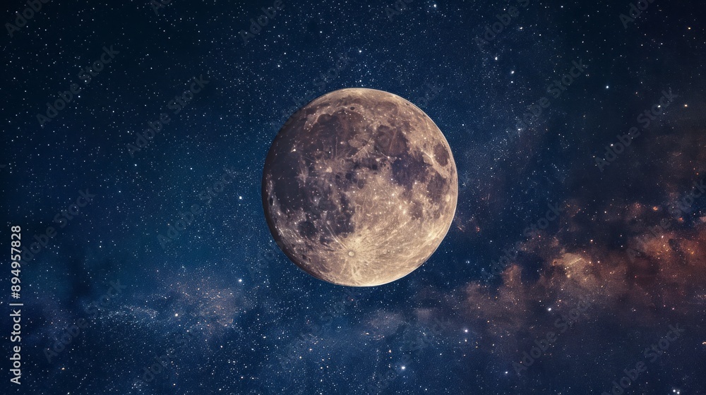 moon with milky way background moon with milky way background