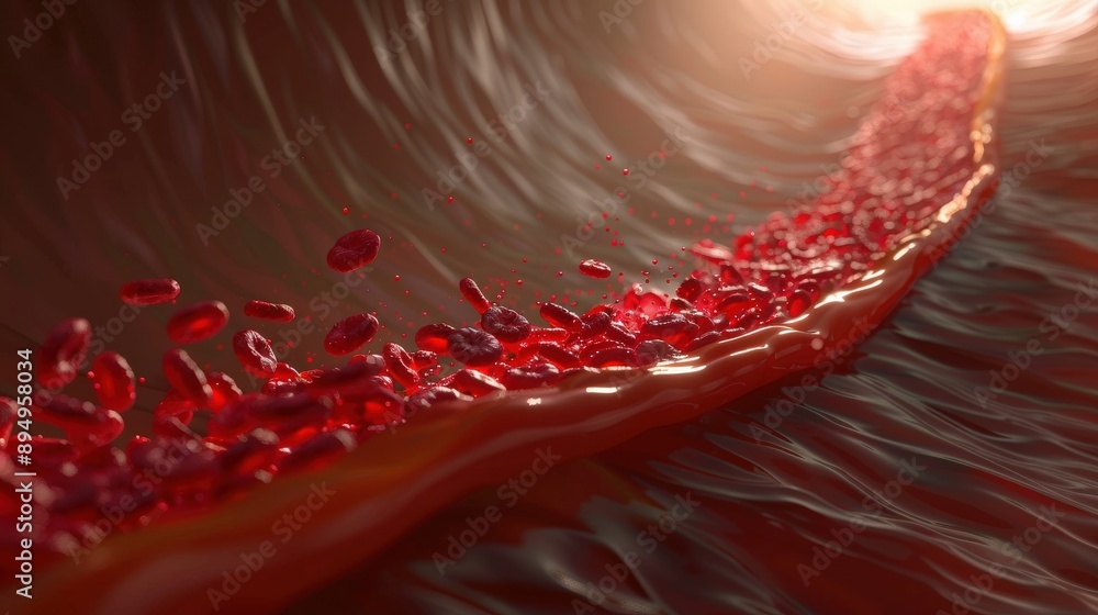 Fat clogs blood. The accumulation of excess fat, particularly ...
