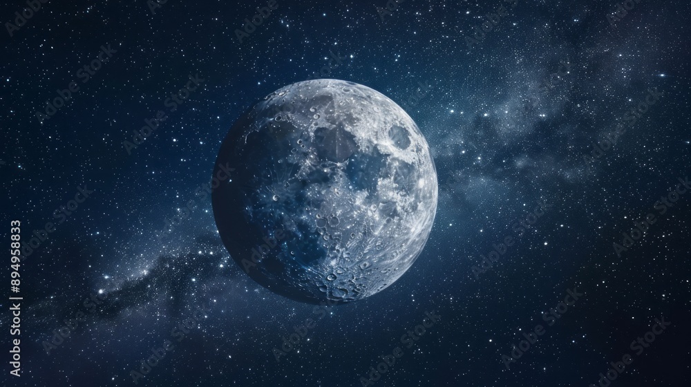 moon with milky way background moon with milky way background