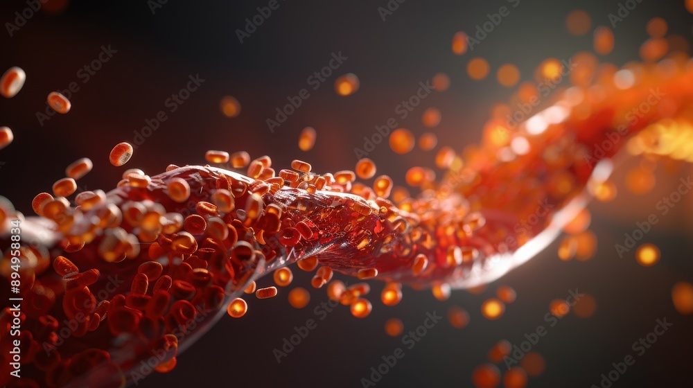 Fat clogs blood. The accumulation of excess fat, particularly ...