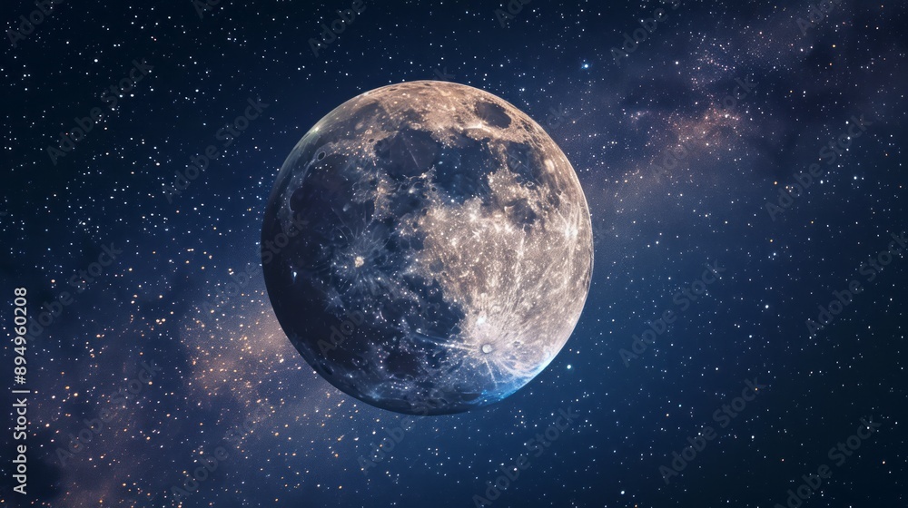 moon with milky way background moon with milky way background