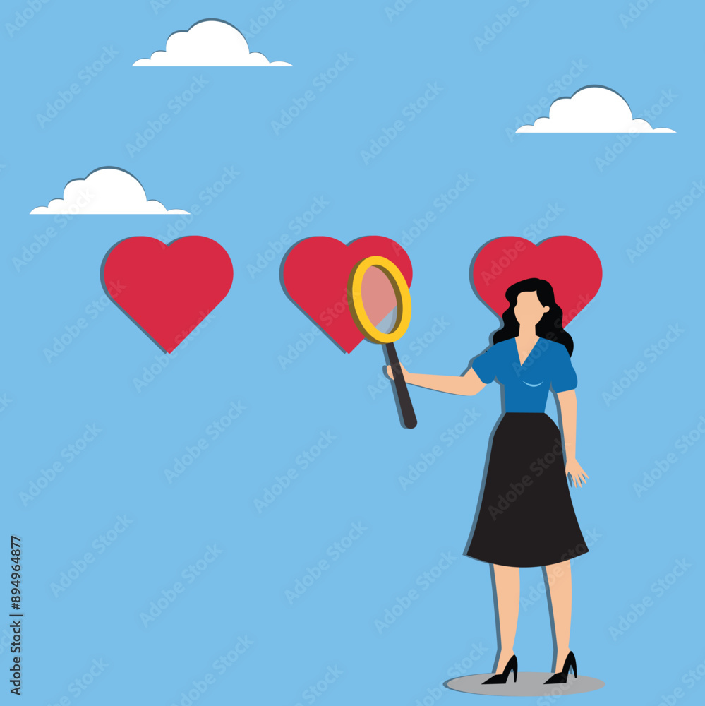 Find your passion, discover, search for happy career, job or purpose, motivation or inspiration to success, happiness or opportunity concept, detective look magnifying glass with heart shape passion Find your passion, discover, search for happy career, job or purpose, motivation or inspiration to success, happiness or opportunity concept, detective look magnifying glass with heart shape passion