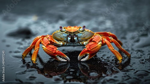 crab on the beach