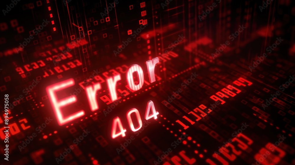 system failure Error 404, coding background error system, binary code error system failure Error 404, coding background error system, binary code error