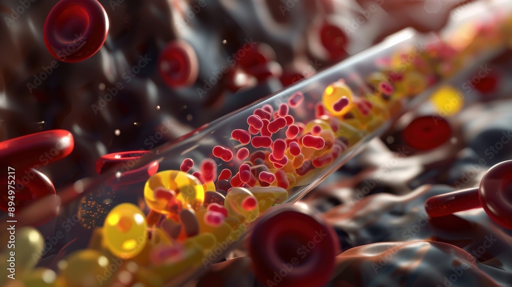 Fat clogs blood. The accumulation of excess fat, particularly ...