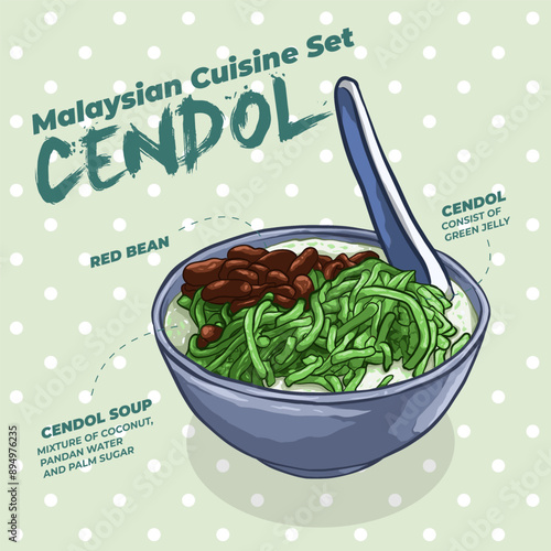 Malaysian Cuisine Set - Cendol