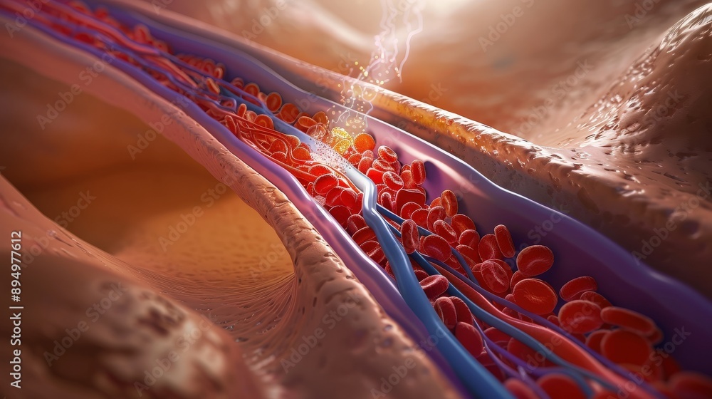 Fat clogs blood. The accumulation of excess fat, particularly ...