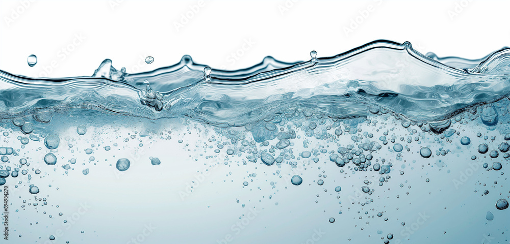 Water surface texture with bubbles and splashes, clear water abstract nature background, tranquil and natural aquatic scene, super realistic image Water surface texture with bubbles and splashes, clear water abstract nature background, tranquil and natural aquatic scene, super realistic image