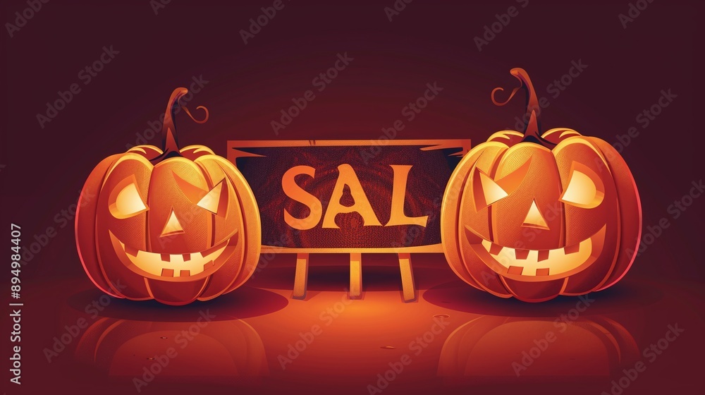 Get Ready for Halloween with Our Exclusive Sale: Vector Art Featuring Glowing Jack-O'-Lanterns and Festive Vibes Get Ready for Halloween with Our Exclusive Sale: Vector Art Featuring Glowing Jack-O'-Lanterns and Festive Vibes