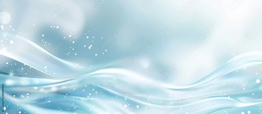 Abstract Blue and White Wavy Background Abstract Blue and White Wavy Background