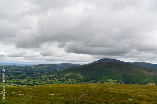 Blackstairs Mountain, Blackstairs Mountains Range, Coonogue, County Carlow, Ireland