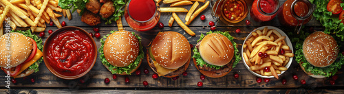 Wallpaper Mural Fast Food Collage Torontodigital.ca