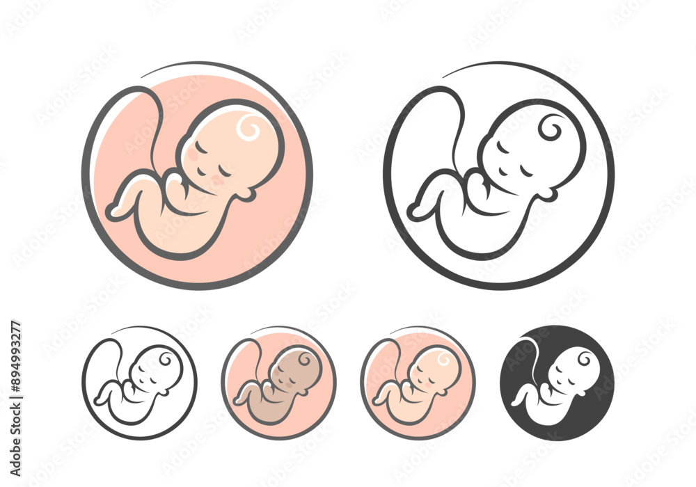 Embryo Baby Logo Embryo Baby Logo