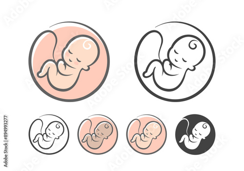 Embryo Baby Logo